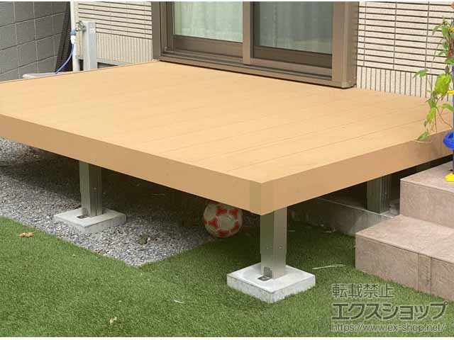 千葉県千葉市ののウッドデッキ リウッドデッキ 200 施工例