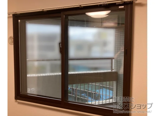 兵庫県神戸市のの内窓（二重窓・二重サッシ） インプラス 引違い窓 2枚建 施工例