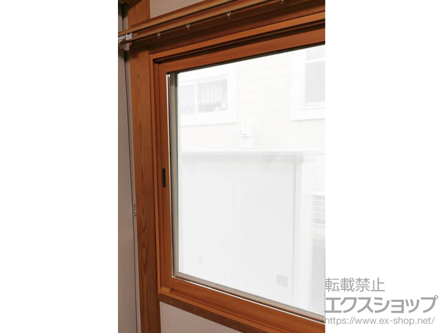 神奈川県横浜市のの二重窓（内窓） インプラス  引違い窓 2枚建+埋め木樹脂材 施工例