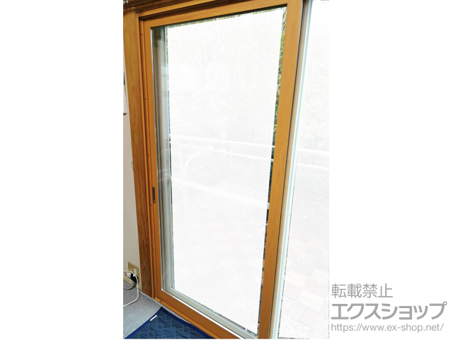 神奈川県横浜市のの二重窓（内窓） インプラス  引違い窓 2枚建+埋め木樹脂材 施工例