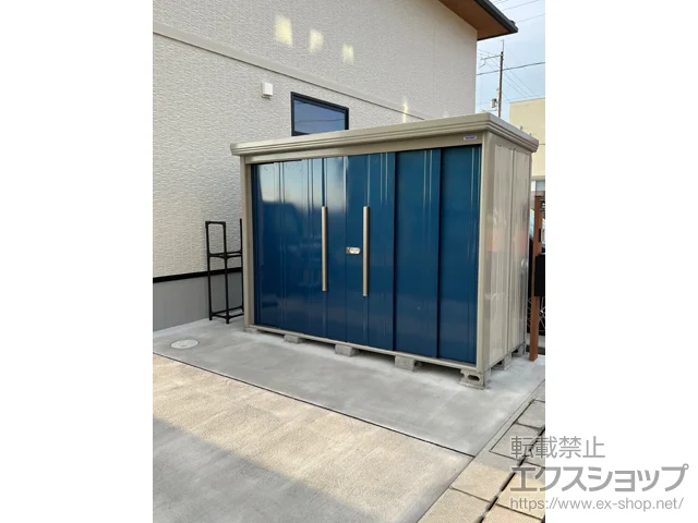 滋賀県湖南市のタクボの物置 Mr.ストックマンダンディ 一般型 2900×1222×2110 ND-2912-DB 施工例
