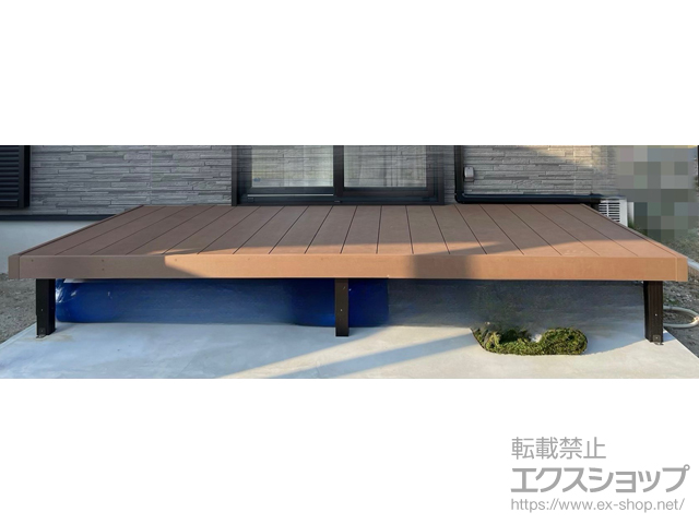 大分県日田市ののウッドデッキ マージウッドデッキ 施工例