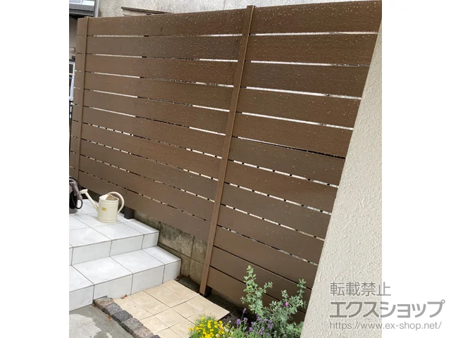 東京都所沢市のグローベンのフェンス・柵・塀 プラド/one(ワン)フェンス ジョイントあり仕様 高尺タイプ 施工例