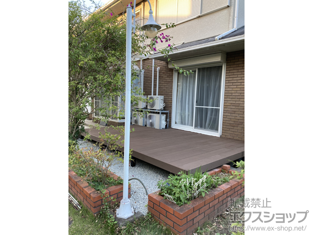 和歌山県西牟婁郡白浜町ののウッドデッキ リウッドデッキ 200 施工例
