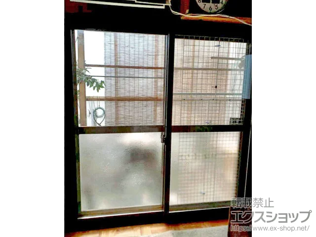 大阪府茨木市のの内窓（二重窓・二重サッシ） インプラス 引違い窓 2枚建 施工例