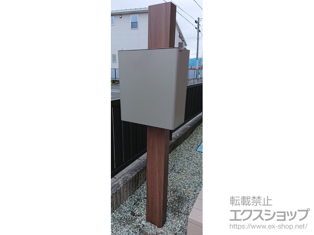 宮城県仙台市のの機能門柱・ポスト 機能門柱FW 施工例