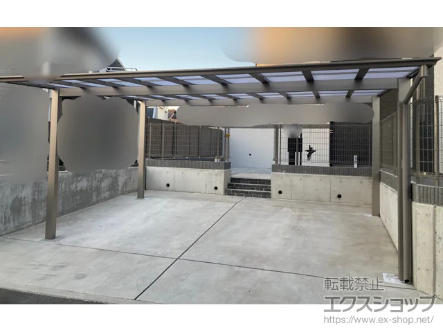 静岡県裾野市のValue Selectのカーポート ソリッドポート ワイド 積雪～20cm対応 施工例
