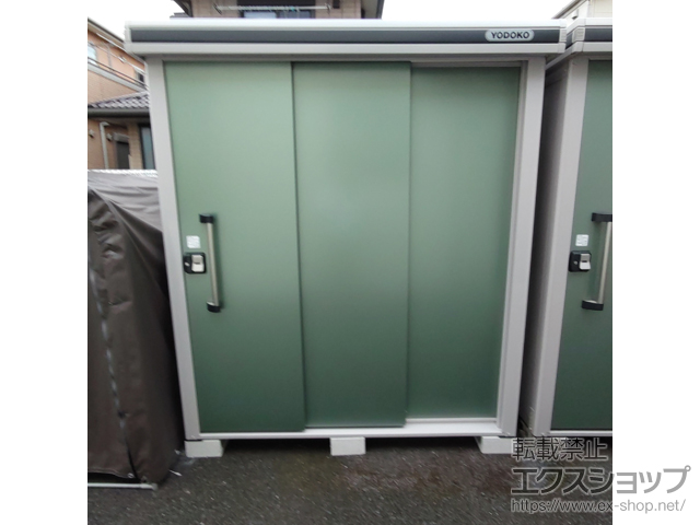 千葉県千葉市のの物置・屋外倉庫 エルモ 一般型 1870×1520×2120 LMD-1815-EG 施工例