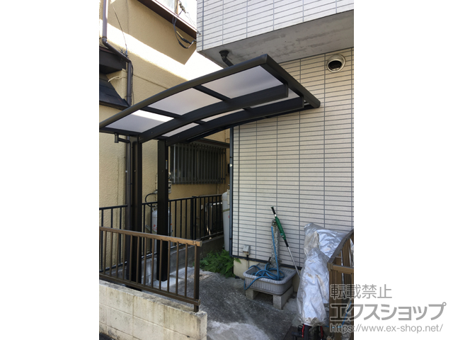 埼玉県川口市ののサイクルポート・駐輪場 プレシオスポート ミニ 積雪〜20cm対応 施工例