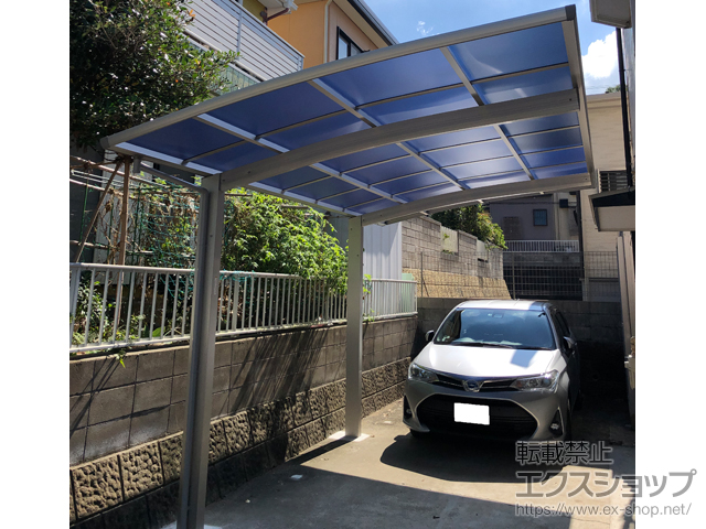 長崎県長崎市ののカーポート プレシオスポート 積雪〜20cm対応 施工例
