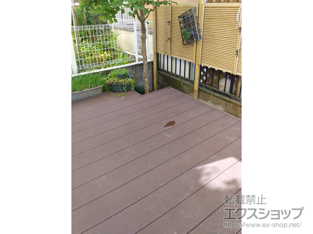 千葉県佐倉市ののウッドデッキ リウッドデッキ 200 施工例