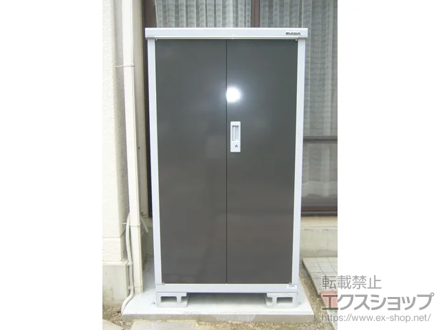 香川県高松市のイナバの物置 アイビーストッカー 900×755×1603 BJX-097D-EB 施工例