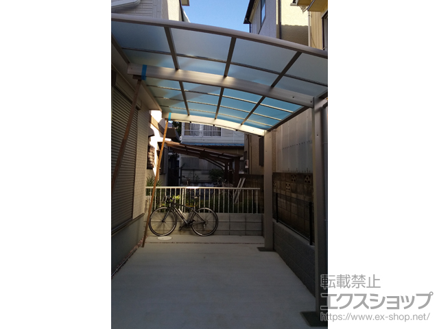千葉県松戸市ののカーポート アリュース　積雪〜20cm対応 施工例