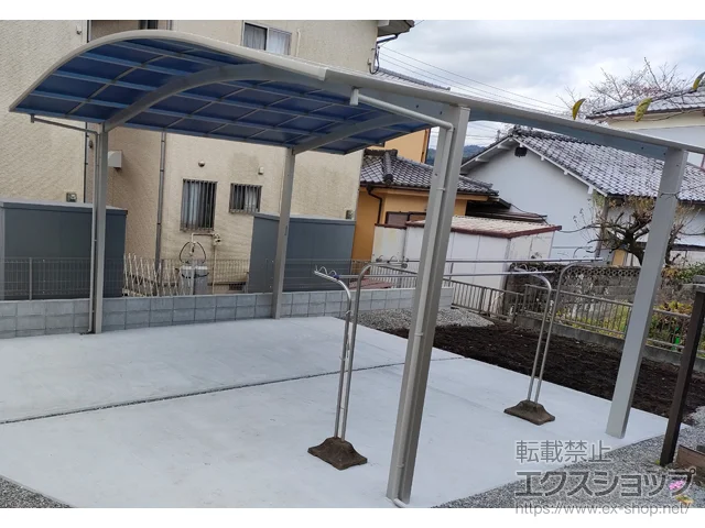 大分県大分市ののフェンス・柵・塀、カーポート アリュース ツイン　積雪～20cm対応 施工例