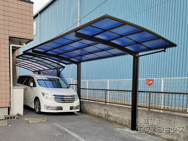 神奈川県川崎市ののカーポート アリュース　積雪〜20cm対応 施工例