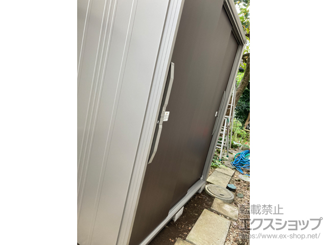 埼玉県所沢市のの物置・屋外倉庫 エスモ 一般型 1800×774×1913（ESF-1807A） ESF-1807A-WC 施工例