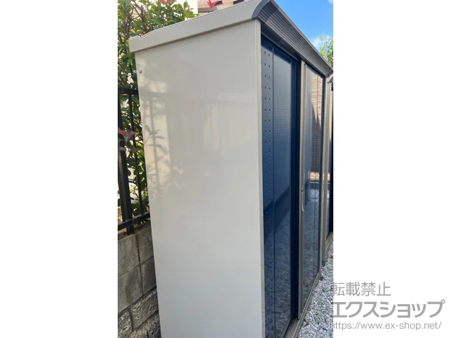 東京都町田市のタクボの物置・収納・屋外倉庫 グランプレステージジャンプ 1488×650×1900(GP-156AF) GP-156AF-DB 施工例