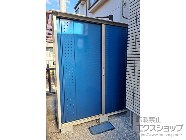 埼玉県上尾市のの物置・屋外倉庫 グランプレステージジャンプ 1695×530×1900（GP-175AT） GP-175A-T-DB 施工例