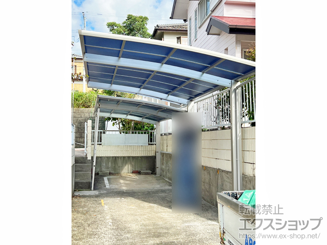 長崎県長崎市ののカーポート プレシオスポート 積雪〜20cm対応 施工例