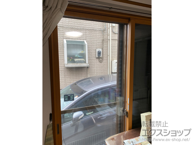 埼玉県越谷市のの二重窓（内窓） インプラス 引違い窓 2枚建 施工例