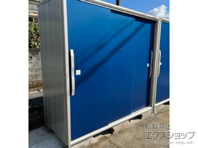鹿児島県薩摩川内市のの物置・屋外倉庫 エスモ 一般型 1950×924×1913 ESF-1909A-DO 施工例