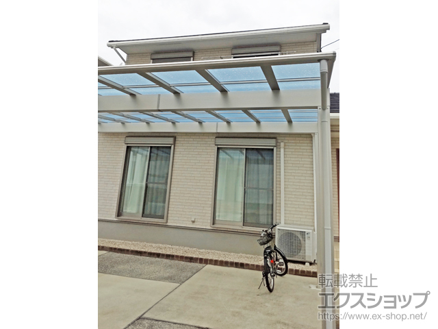 福岡県久留米市ののカーポート エフルージュ トリプル FIRST 積雪〜20cm対応 施工例
