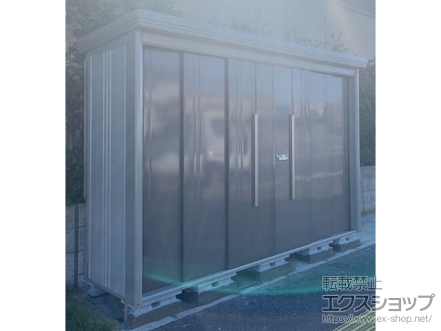 千葉県袖ケ浦市のの物置・屋外倉庫 Mr.ストックマンダンディ 一般型 2900×890×2110 ND-2908-B 施工例