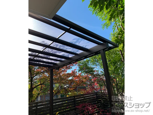 ���Ɍ���ˎs��YKKAP�̃e���X���� �T�U���e���X (�t���[���d�l) �e���X�^�C�v �P�� �ϐ�`20cm�Ή��{�V��J�[�e�� �{�H��