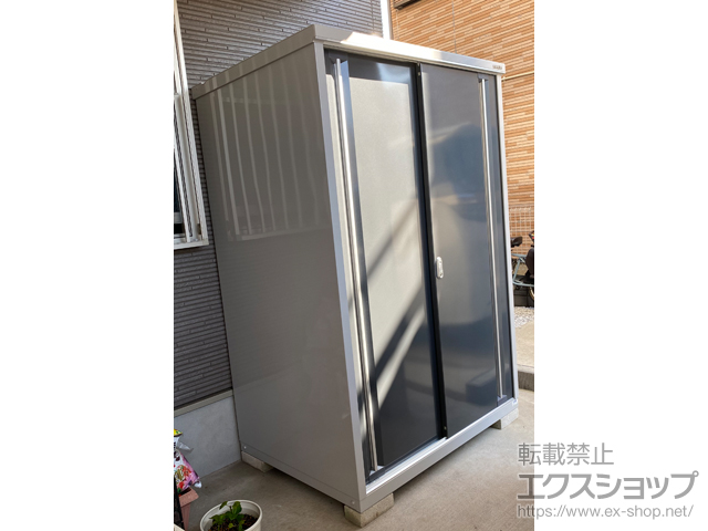 神奈川県川崎市のの物置・屋外倉庫 シンプリー 一般型 1320×905×1903 MJX-139E-P-CG 施工例