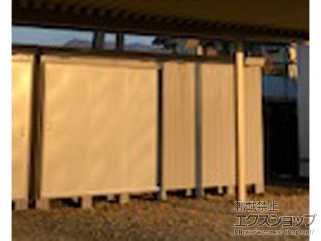群馬県吾妻郡東吾妻町のの物置・屋外倉庫 断熱材付物置 FORTAプラス 扉タイプ 多雪型 4420×2210×2375 FP-4422HT-PS 施工例