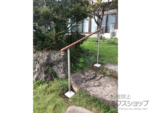 群馬県前橋市ののフェンス・柵 パルトナーUDフェンス1型(手すり)自立タイプ 施工例
