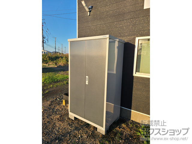 千葉県旭市のの物置・屋外倉庫 Mr.ストックマンダンディ 一般型 3232×1922×2110（ND-3219Y） ND-3219-Y-D 施工例