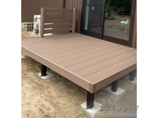 島根県出雲市ののウッドデッキ マージウッドデッキ 施工例