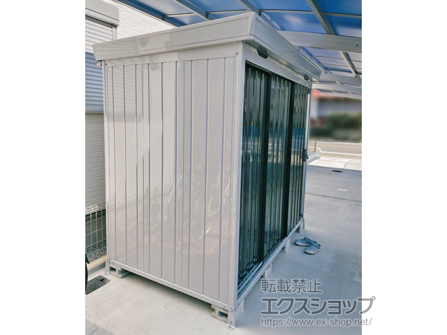 埼玉県川口市のの物置・屋外倉庫 FORTA 多雪型 2210×1370×2085 FS-2214S-EB 施工例