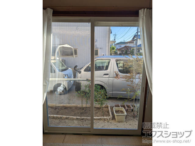 岡山県岡山市のの二重窓（内窓） インプラス 引違い窓 2枚建 施工例