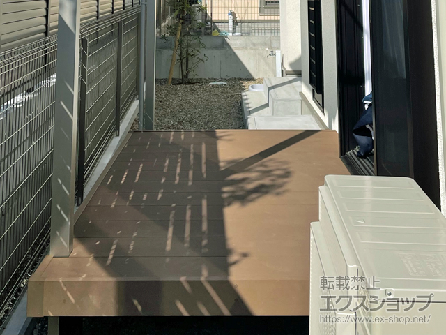大阪府吹田市ののウッドデッキ リウッドデッキ 200 施工例