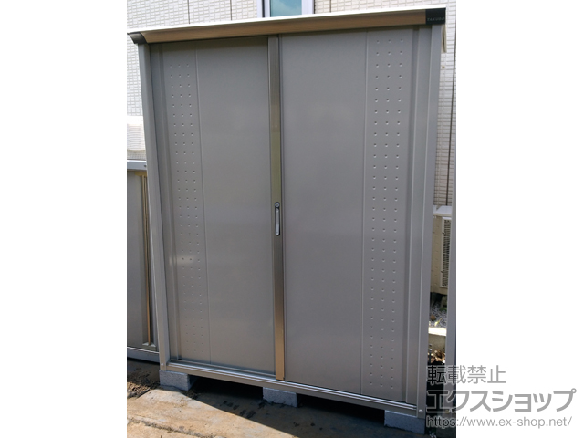 埼玉県所沢市のの物置・屋外倉庫 グランプレステージジャンプ 1488×750×1900 GP-157A-F-MW 施工例