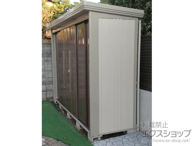 滋賀県宇都宮市のタクボの物置・収納・屋外倉庫 Mr.ストックマンダンディ 一般型 2900×890×2110 ND-2908-B 施工例