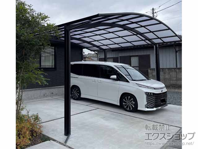 埼玉県本庄市ののカーポート アリュース ツイン　積雪〜20cm対応 施工例