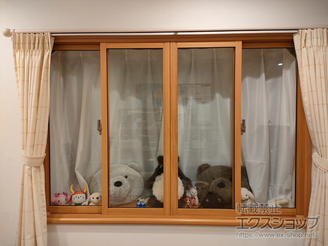千葉県流山市のの二重窓（内窓） インプラス 引違い窓 4枚建 施工例