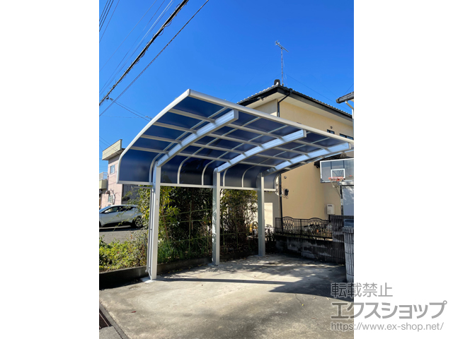 群馬県太田市ののカーポート レイナキャップポートグラン50　積雪〜50cm対応 施工例