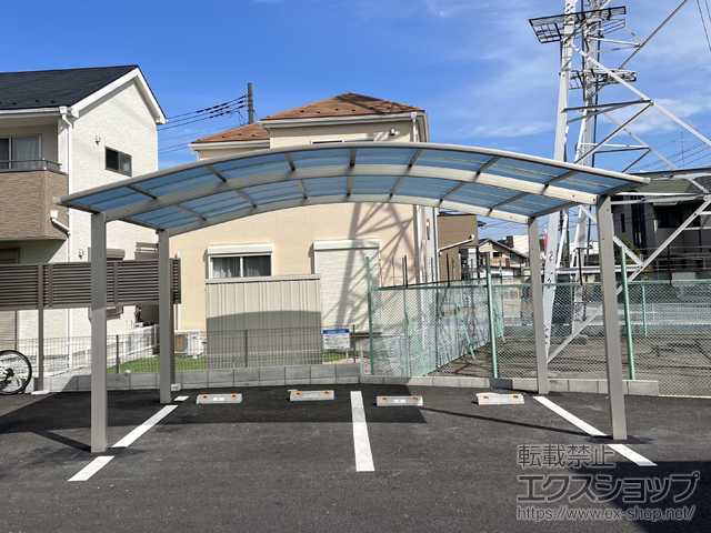 埼玉県鴻巣市ののカーポート アリュース ツイン　積雪〜20cm対応 施工例