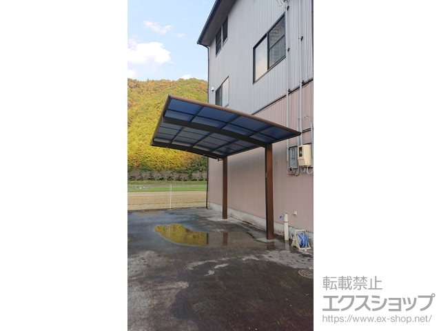 静岡県静岡市ののカーポート プレシオスポート 積雪〜20cm対応 施工例