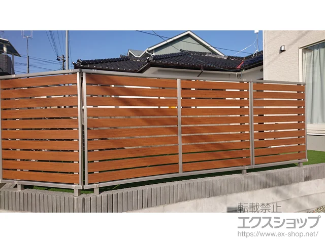 �{�錧���s��YKKAP�̃t�F���X�E��E�� ���V�A�X�t�F���XF04�^ ���� �ؖڃJ���[�@���R���{�H �{�H��