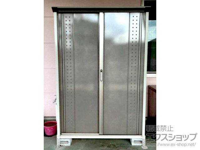 宮崎県都城市のの物置・屋外倉庫 グランプレステージジャンプ 1488×650×1900 GP-156A-F-CB 施工例