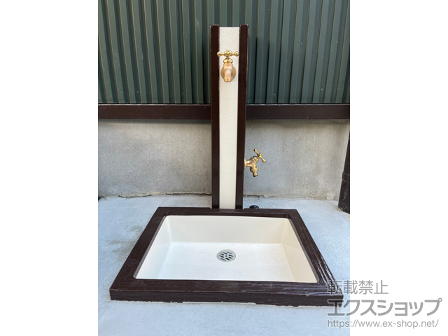 愛知県知立市のの立水栓・ガーデンシンク アーバンウッド 施工例