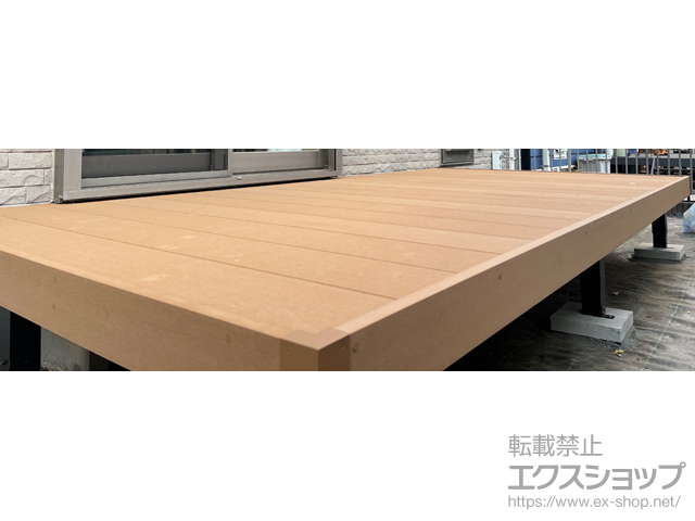神奈川県藤沢市ののウッドデッキ リウッドデッキ 200 施工例