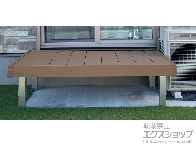 千葉県千葉市ののウッドデッキ マージウッドデッキ 施工例
