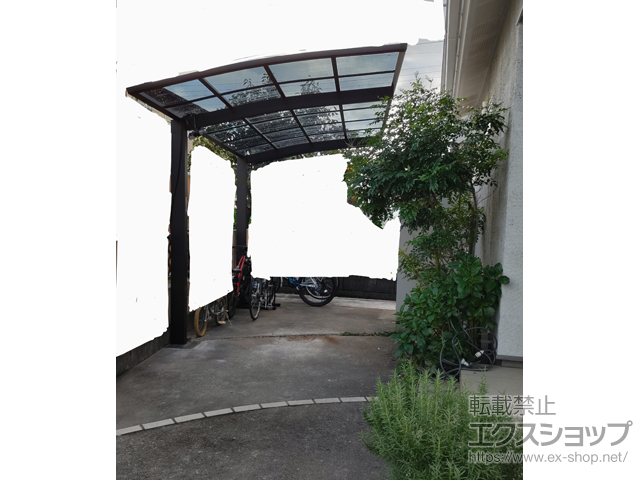 静岡県三島市ののカーポート アリュース　積雪〜20cm対応 施工例