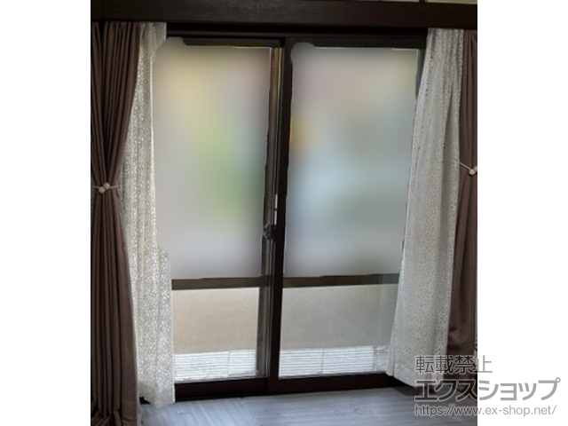 広島県三原市のの二重窓（内窓） インプラス 引違い窓 2枚建 施工例